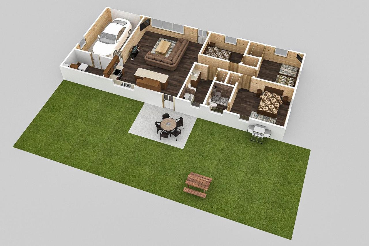 The Brick House: Brand New! 3 Bedroom Home With Private Driveway Pigeon Forge Eksteriør billede